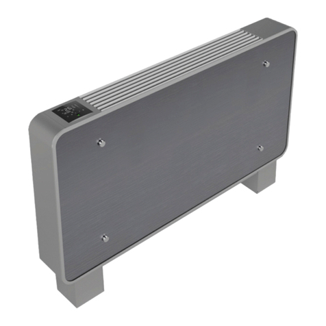 Dynergy MINIFAN BASE Series Installation and operating manual