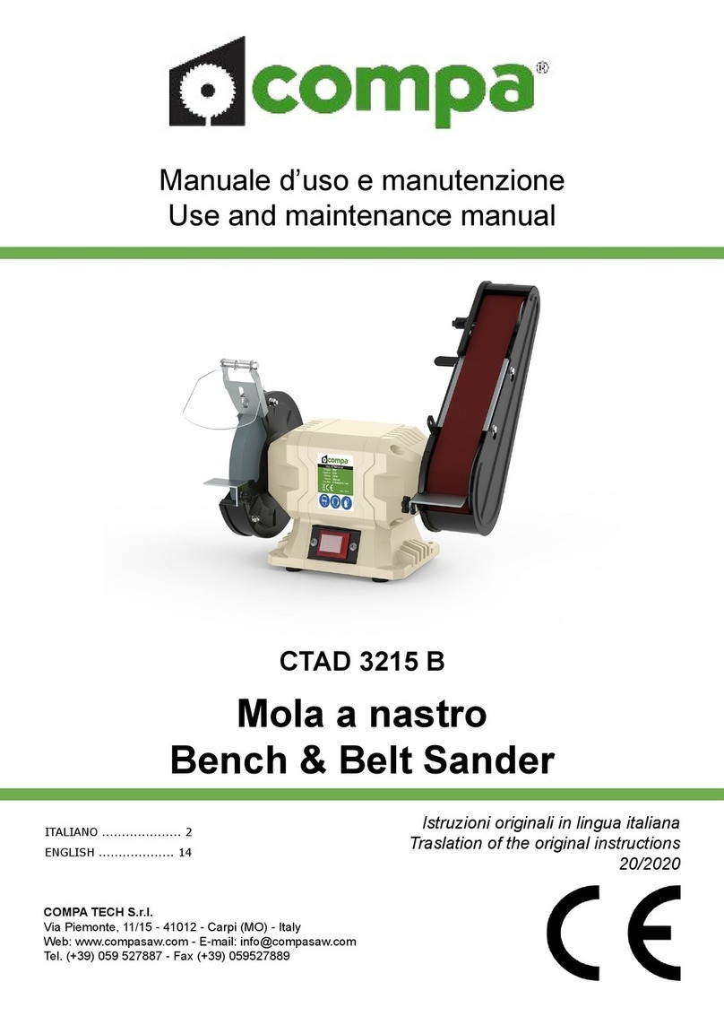 compa CTAD 3215 B Use and maintenance manual