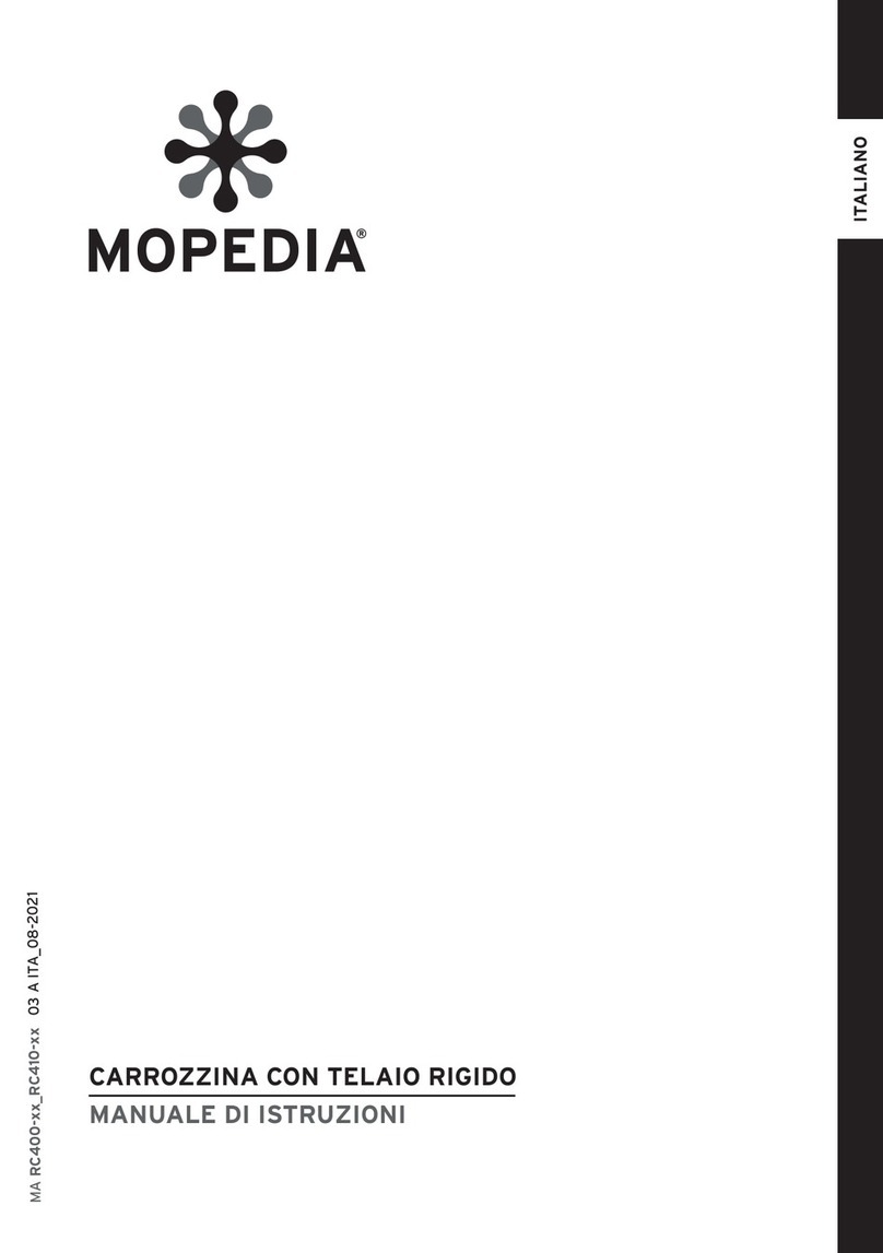 Moretti Mopedia RC400 Series User manual