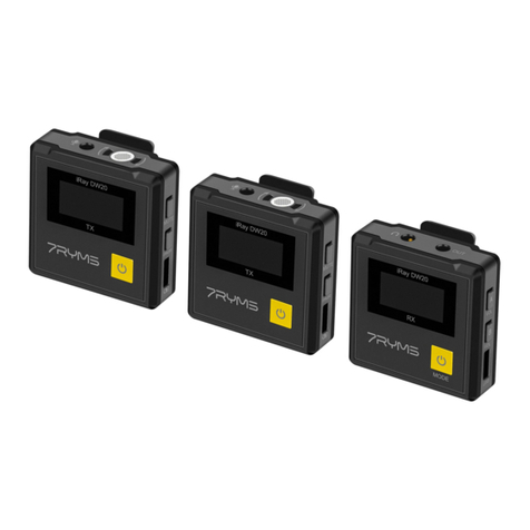 7RYMS iRay DW20 User manual