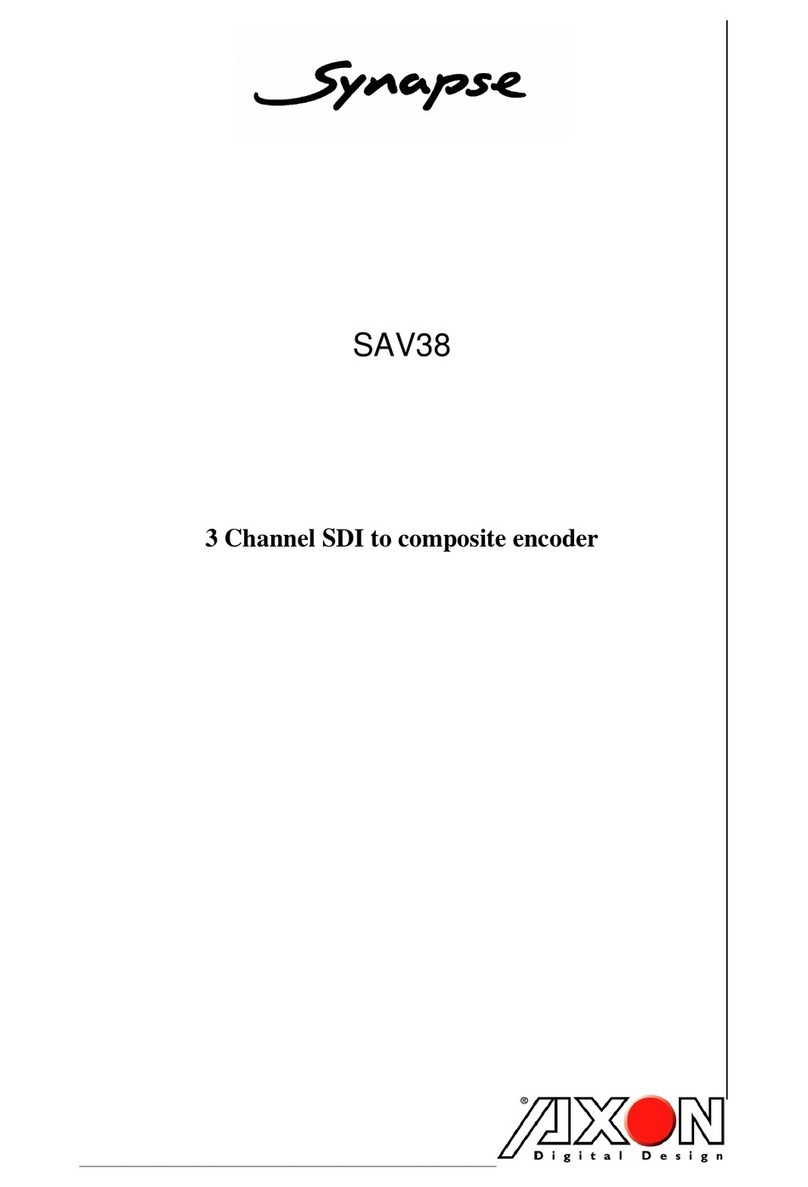 Synapse SAV38 user manual