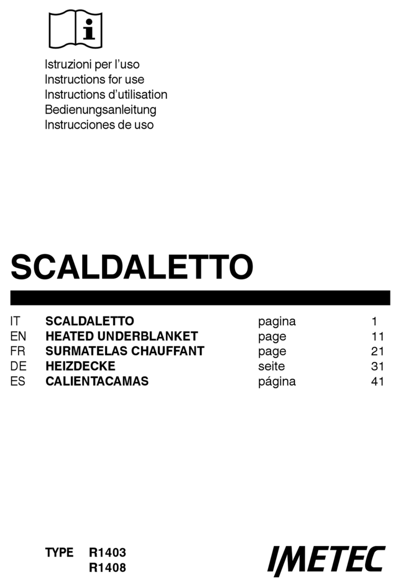 Imetec SCALDALETTO R1403 Instructions for use