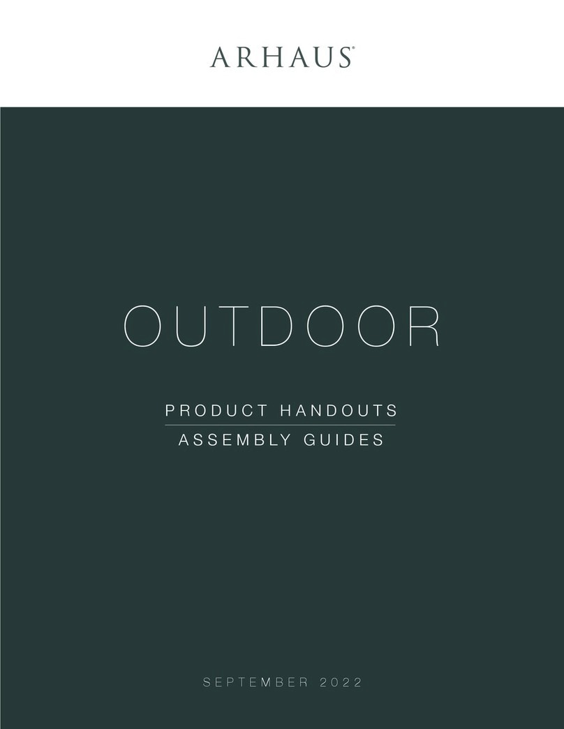 ARHAUS ADONES 70ADONES42RD Assembly guide