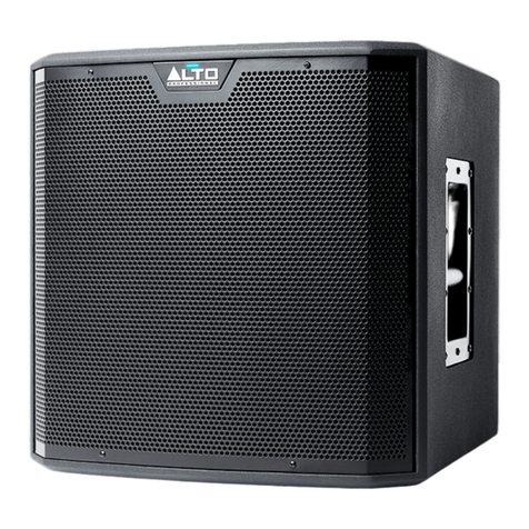 Alto Professional TS212S Service manual