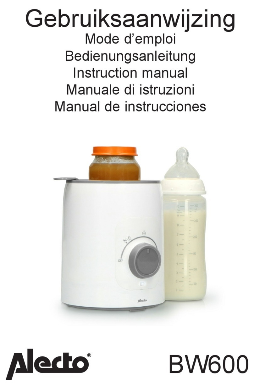 Alecto BW600 instruction manual