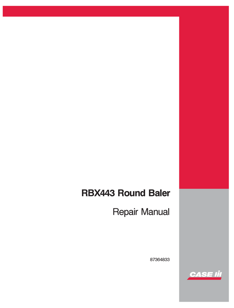 Case IH RBX443 Operating instructions