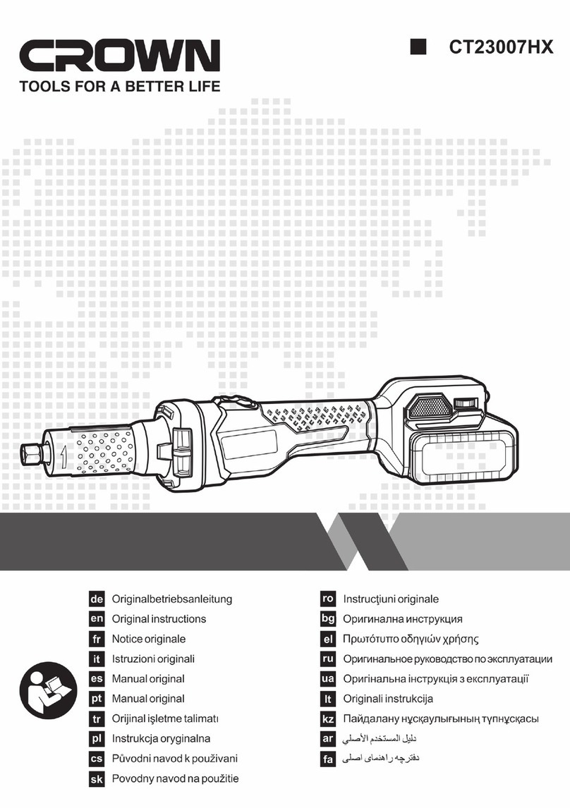 Crown CT23007HX User manual