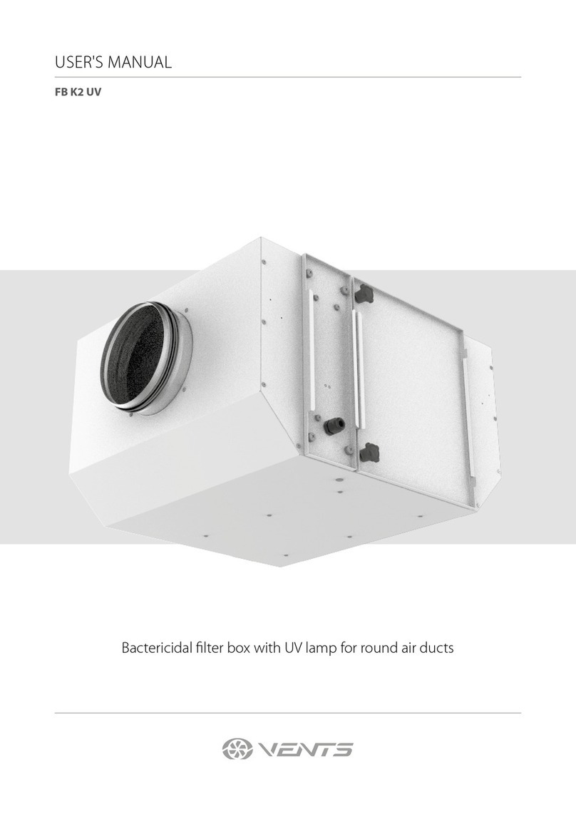 Vents FB K2 UV User manual Vents FB K2 UV User manual