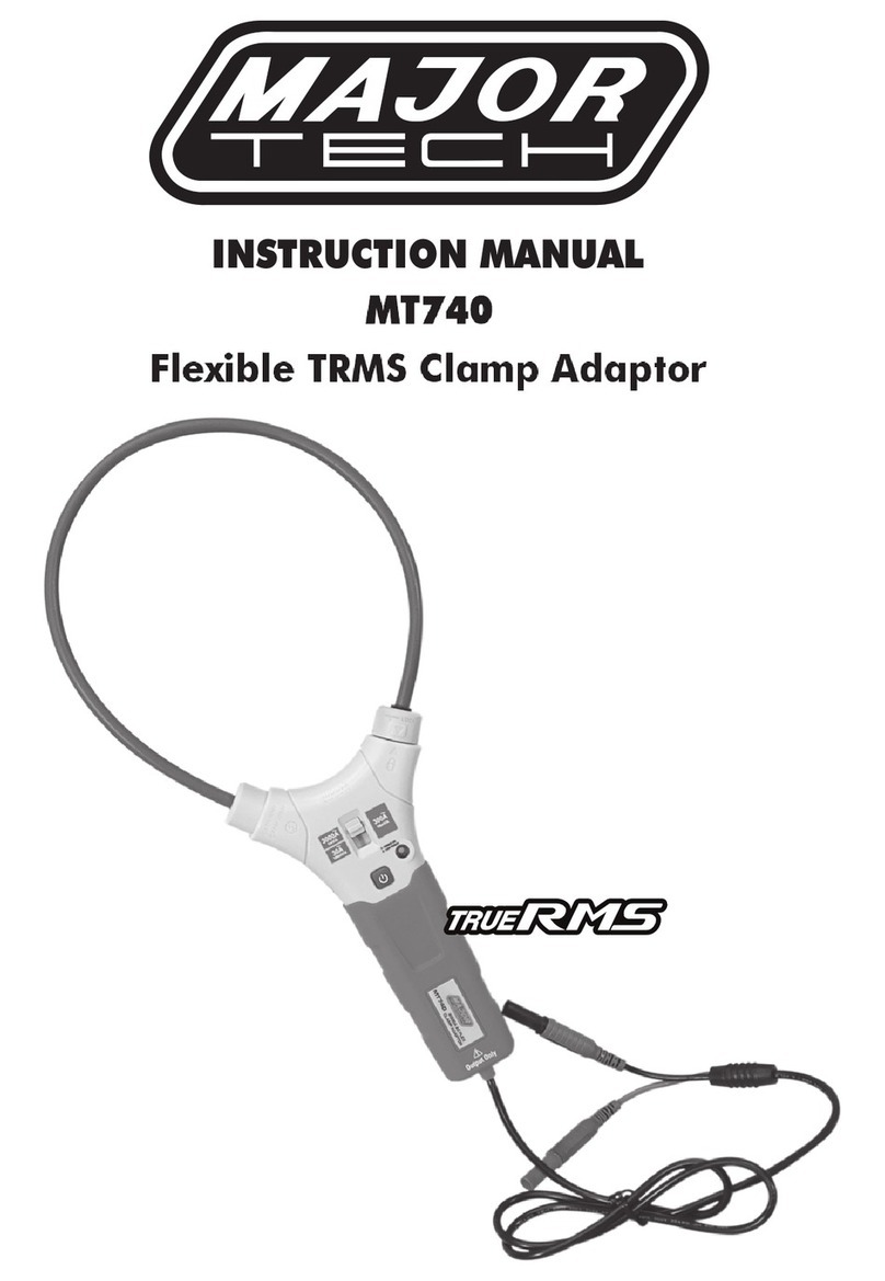 Major tech MT740 instruction manual