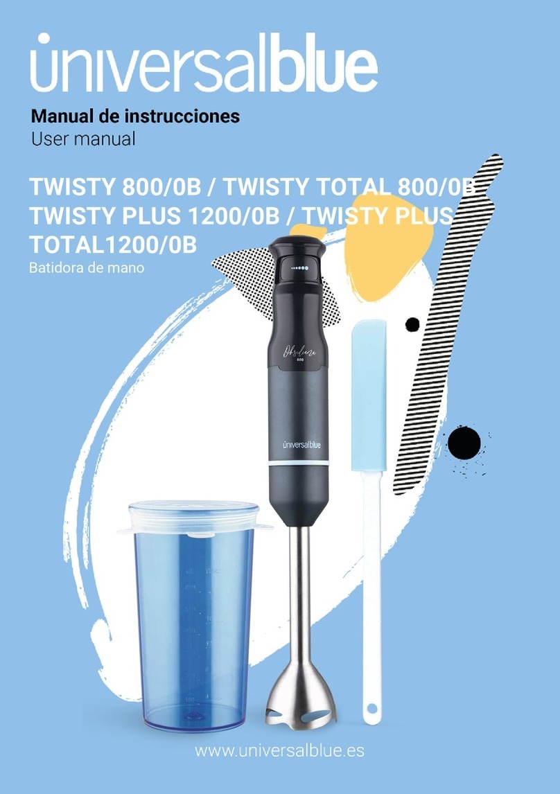 Universal Blue TWISTY 800/0B user manual