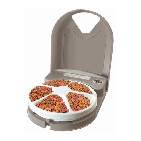 Petsafe 5 Meal Pet Feeder User manual