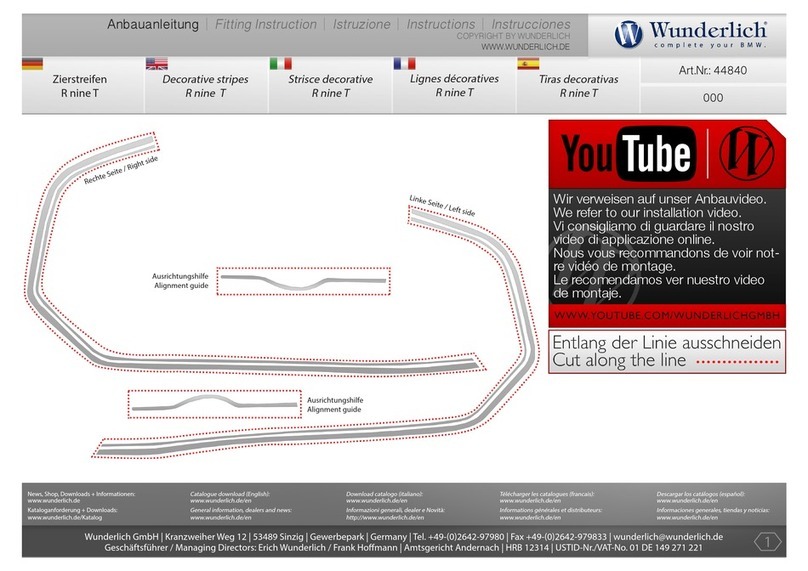 Wunderlich 44840 Install guide