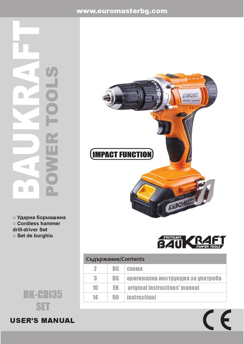 Baukraft BK-CDI35 SET User manual