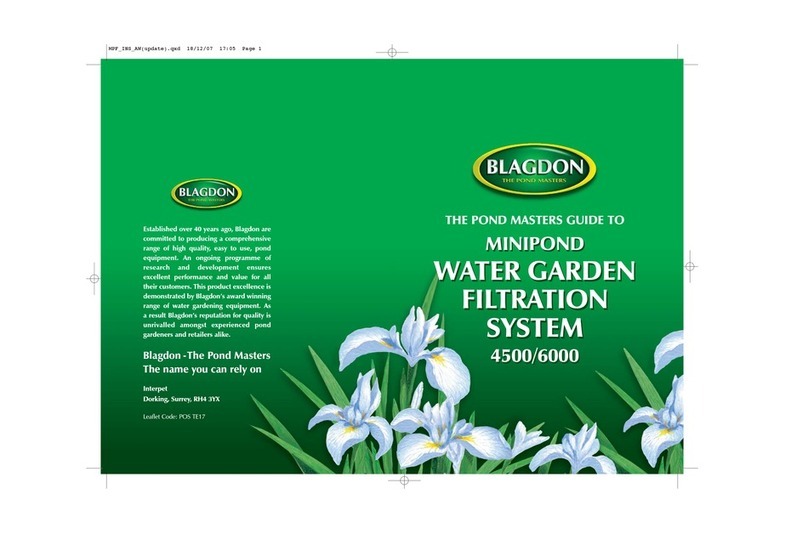 Blagdon 4500 user manual