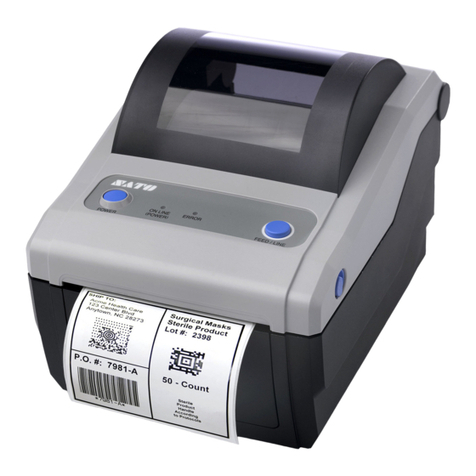 SATO CG4 Series User manual