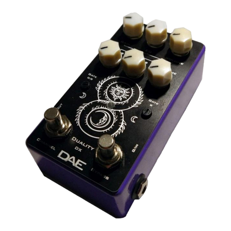 DAE Duality DX owner's manual