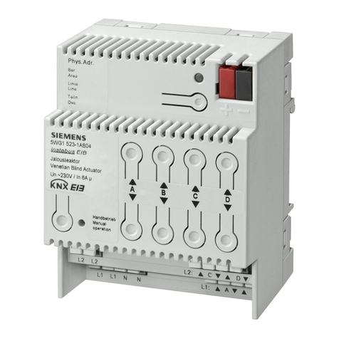 Siemens 5WG1 523-1AB04 quick start guide