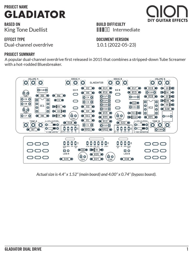 aion Gladiator Dual Drive User manual aion Gladiator Dual Drive User manual