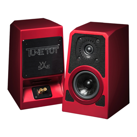 WILSON AUDIO TUNE TOT Installation and care guide