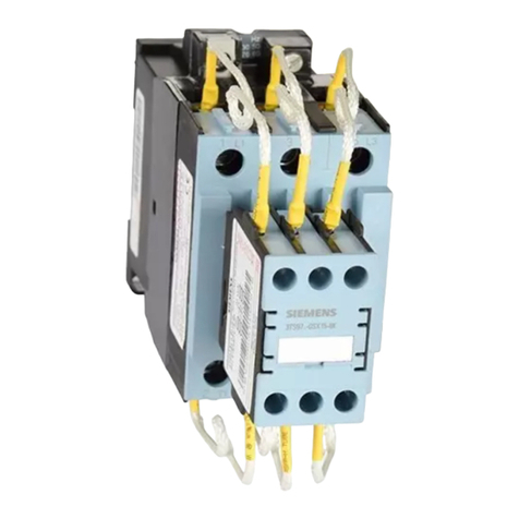 Siemens 3TS11 Series User manual Siemens 3TS11 Series User manual