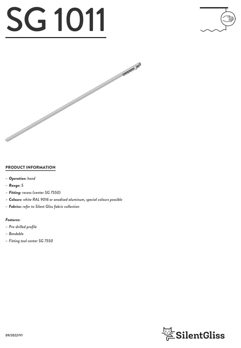 Silent Gliss SG 1011 Product information