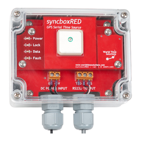 World Time Solutions syncboxRED User manual