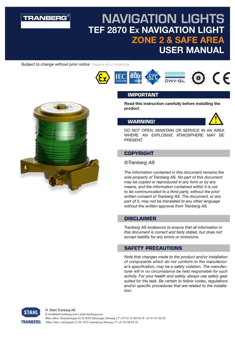 Tranberg TEF 2870 user manual