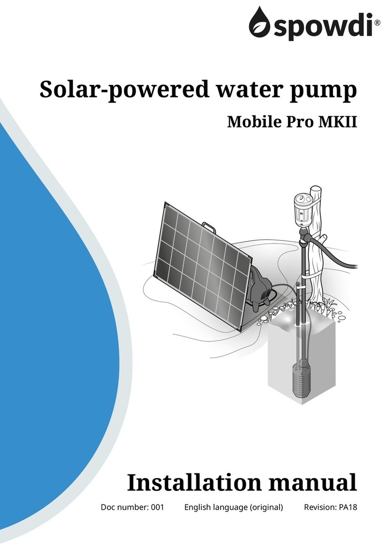 Spowdi Pro MKII installation manual