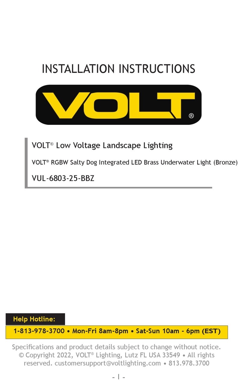 Volt VUL-6803-25-BBZ User manual