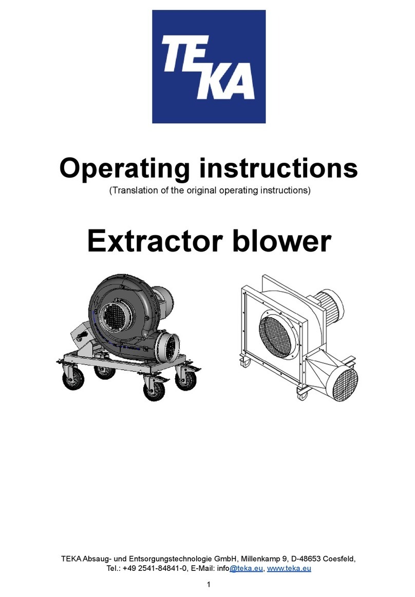 Teka 97101 operating instructions