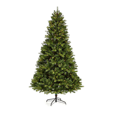 NOMA Artificial Christmas Tree Quick setup guide