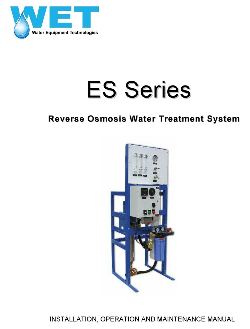 WET ES Series User manual