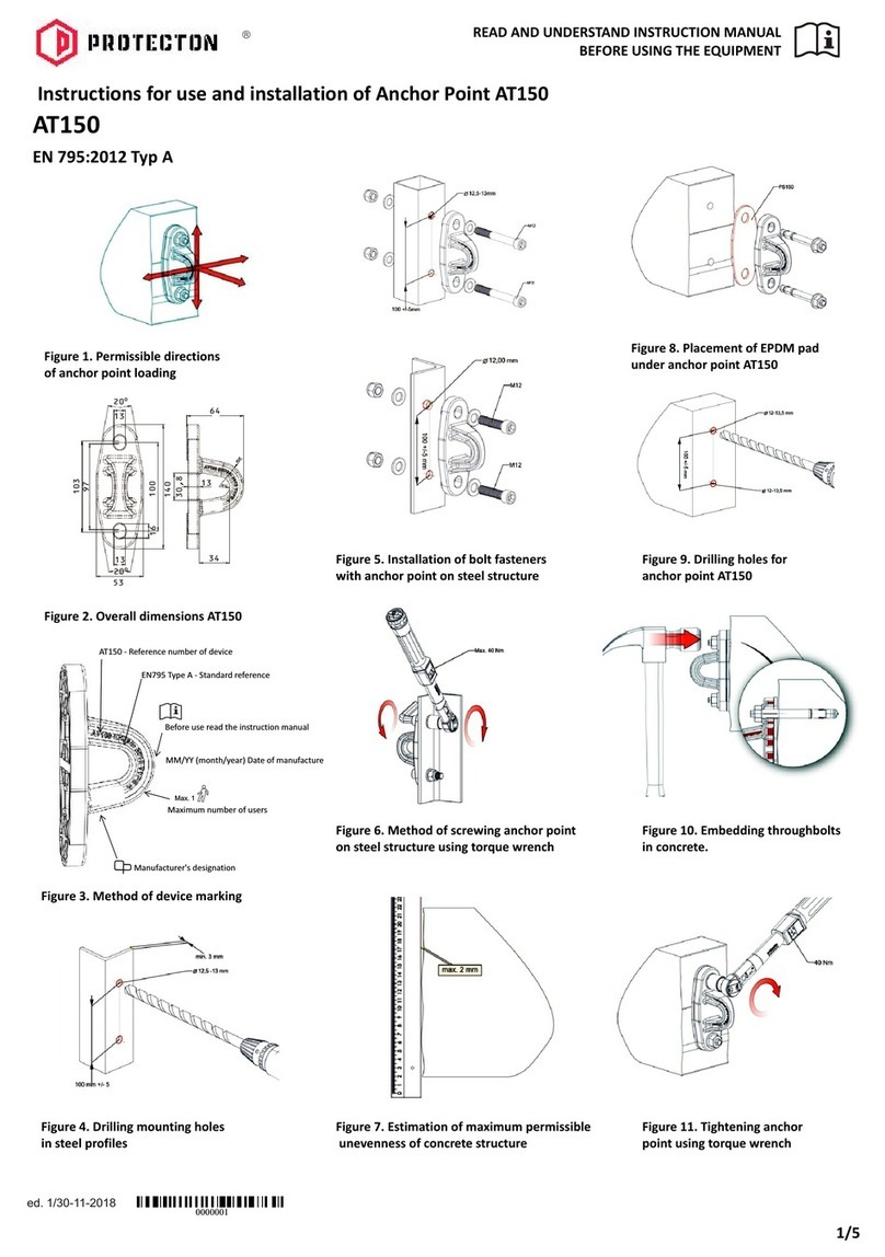 Protekt AT150 Instructions for use and installation