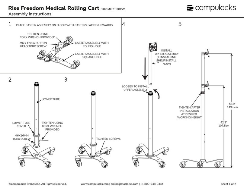 compulocks Rise Freedom Assembly instructions