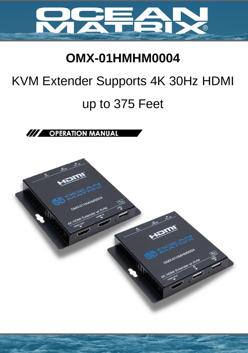 Ocean Matrix OMX-01HMHM0004 User manual