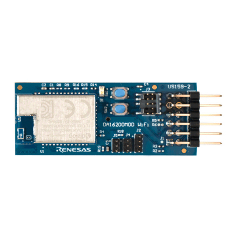 Renesas US159-DA16200MEVZ manual