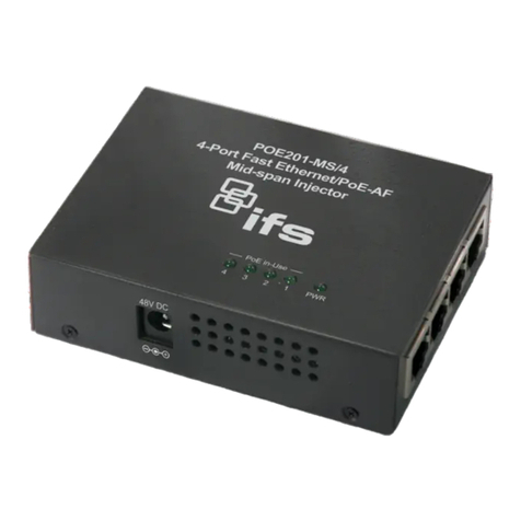 Interlogix IFS POE201-MS/4 user manual Interlogix IFS POE201-MS/4 user manual