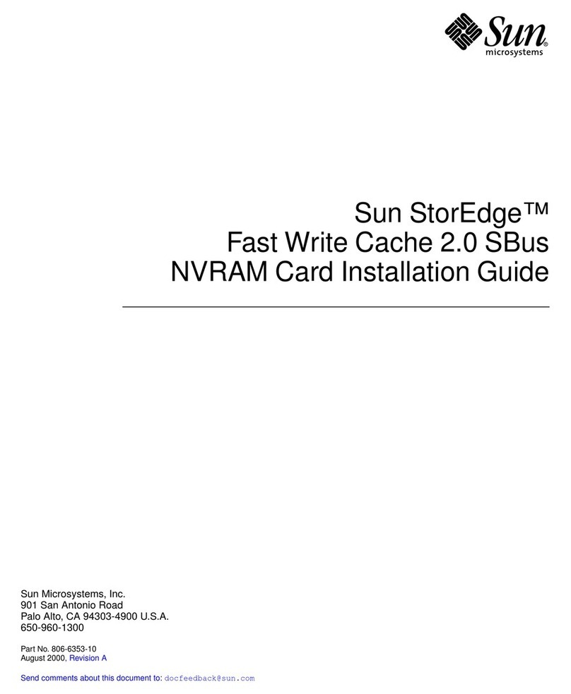 Sun Microsystems Sun StorEdge installation guide
