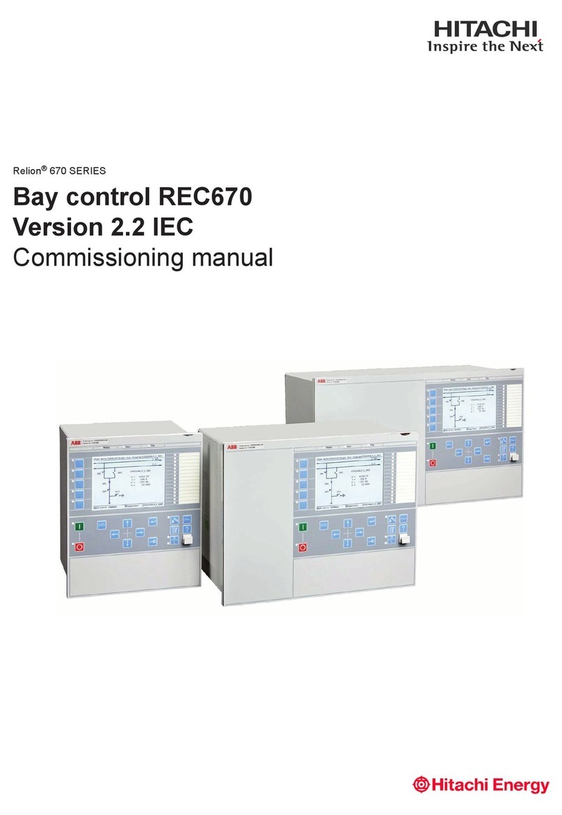 Hitachi Relion 670 Series Commissioning manual