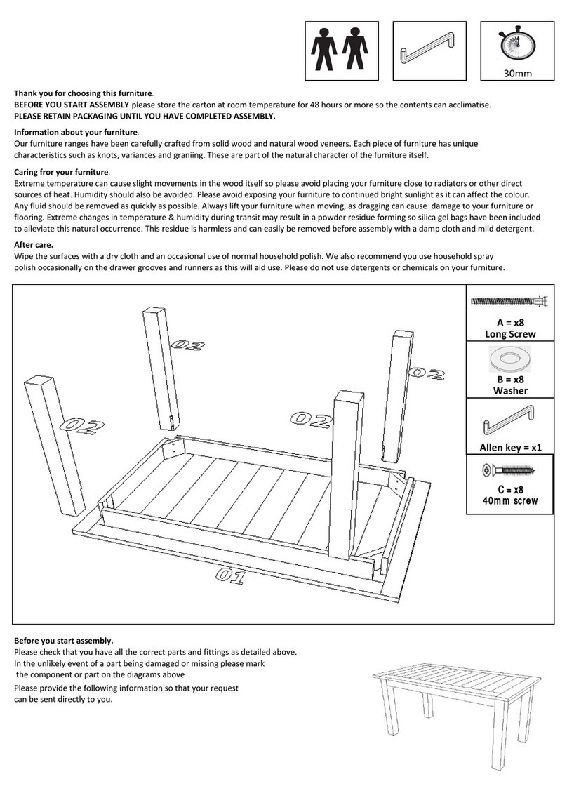 Denver DNTB3 Assembly instructions