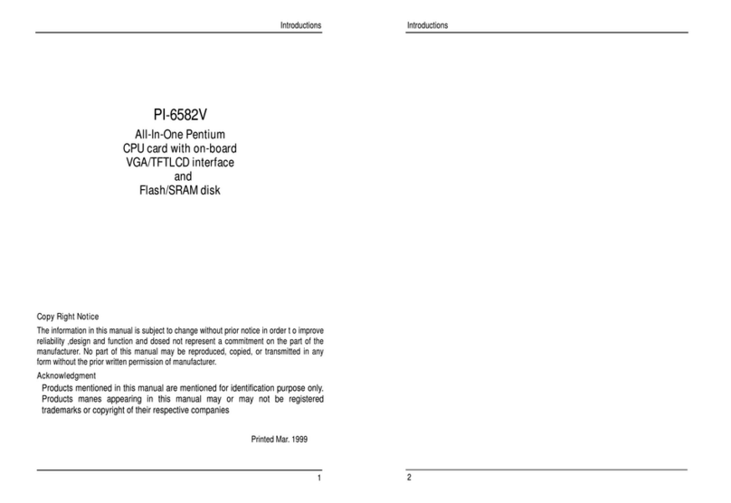 Inlog PI-6582V manual