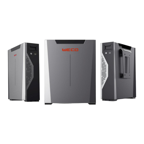 Weco UNIVERSAl 5K3LV Installation and user manual Weco UNIVERSAl 5K3LV Installation and user manual