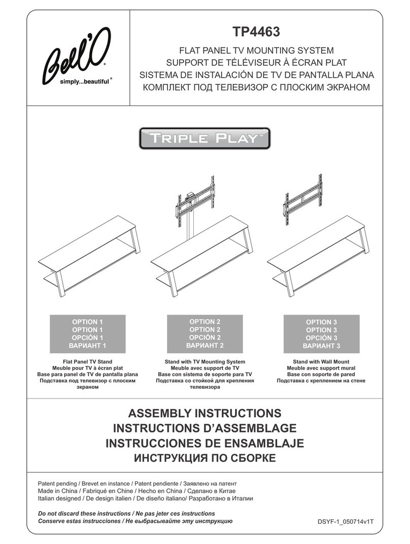 Bell'O Triple Play TP4463 User manual