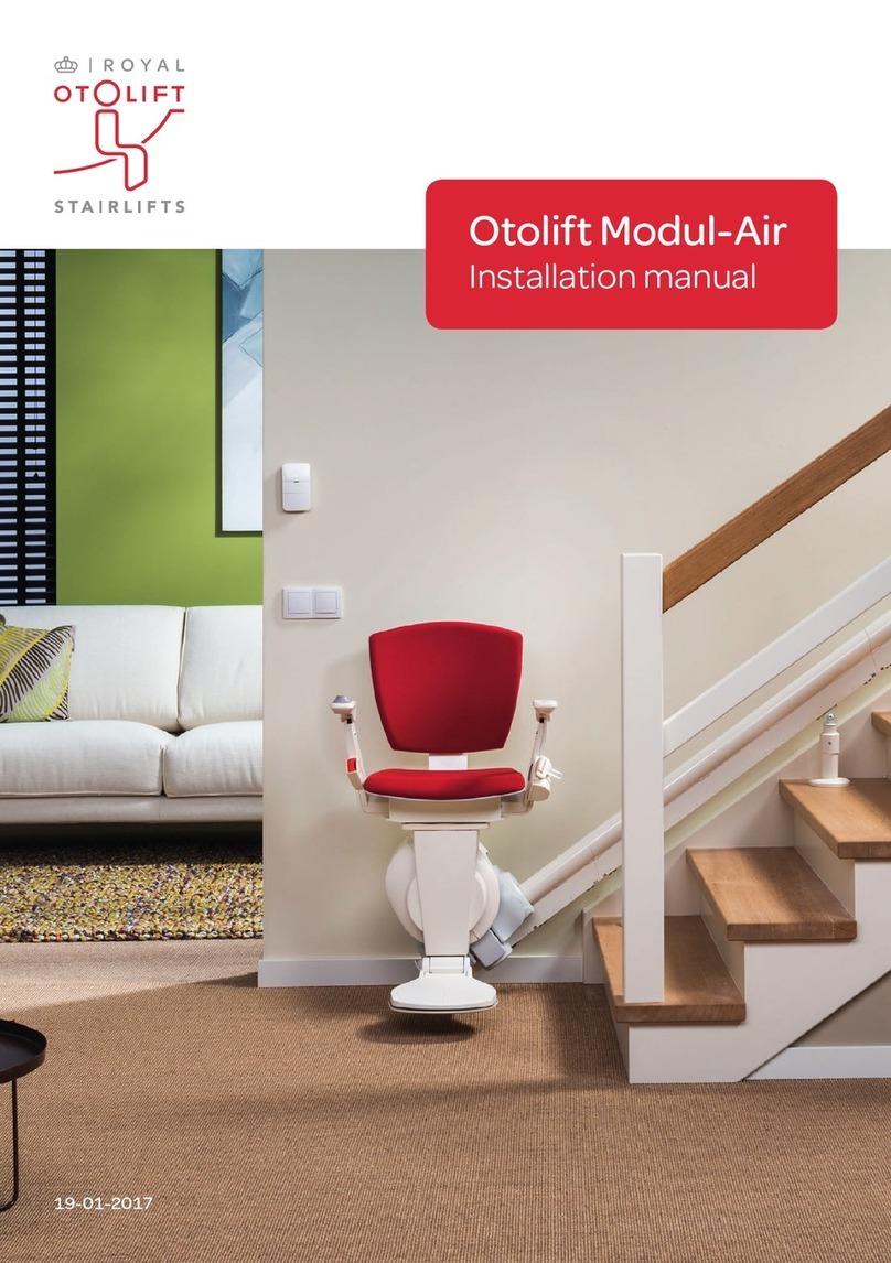 OTOLIFT MODUL-AIR installation manual