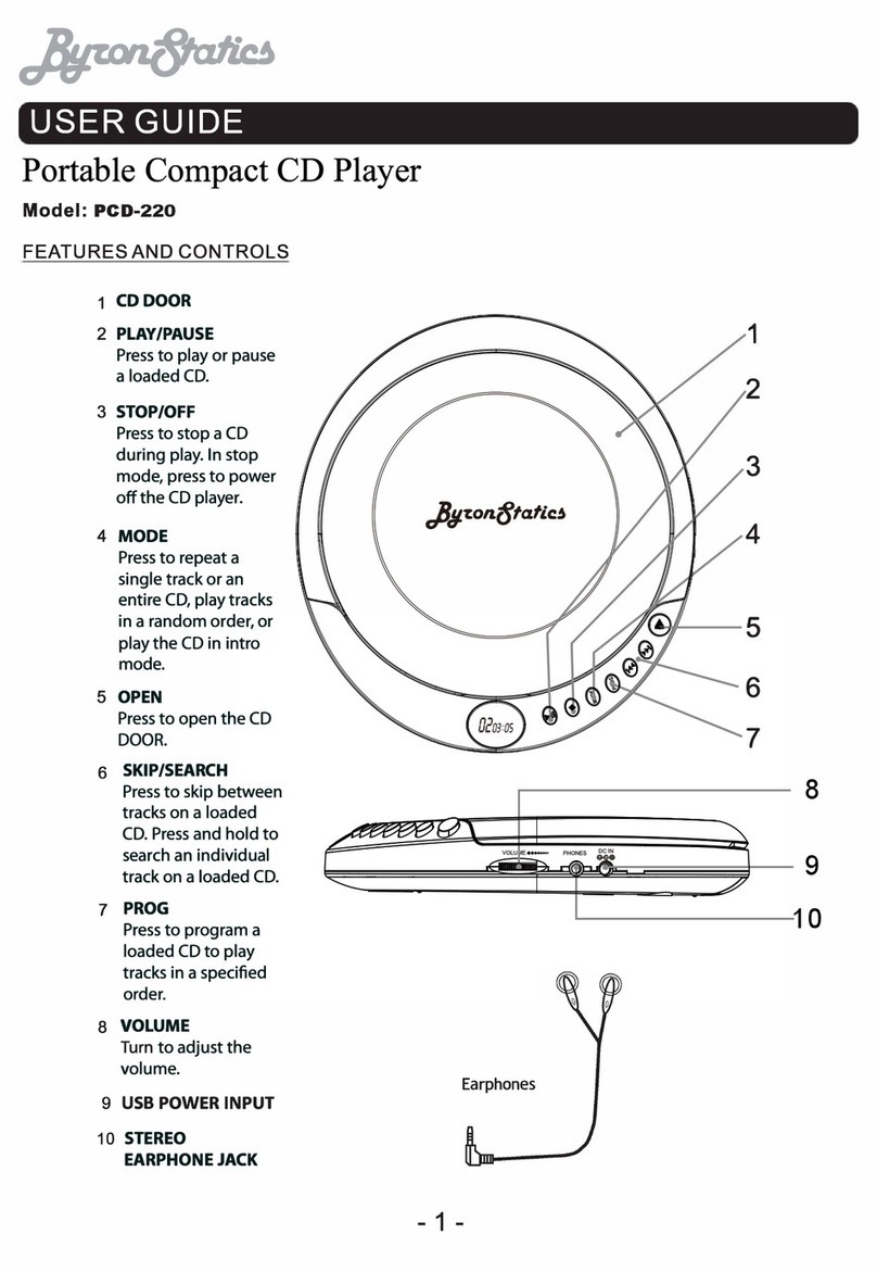 ByronStatics PCD-220 user guide