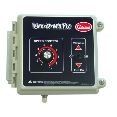 Cumberland Var-O-Matic installation instructions