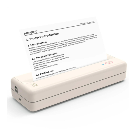 HPRT MT810 User manual