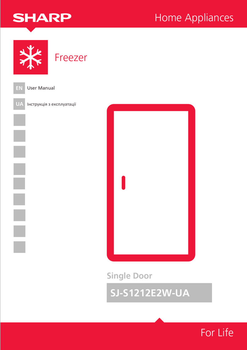 Sharp SJ-S1212E2W-UA User manual