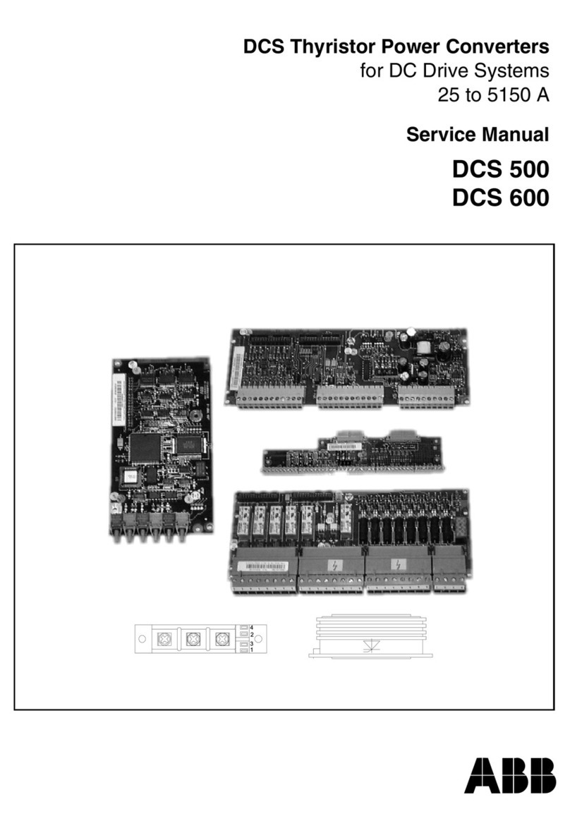ABB DCS 500 User manual