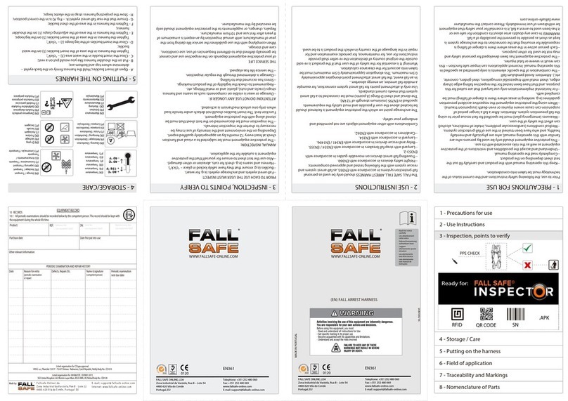 FALL SAFE FS802 Use instruction